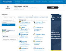 Tablet Screenshot of focalizaisso.com.br
